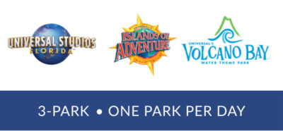 3-Park 5-Day Base Ticket Dated Adult