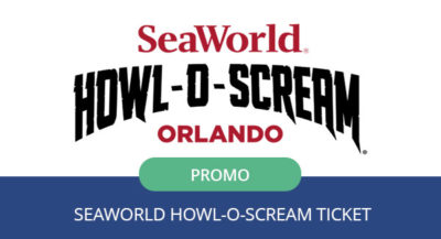 SeaWorld Orlando Single Day Howl-O-Scream Ticket